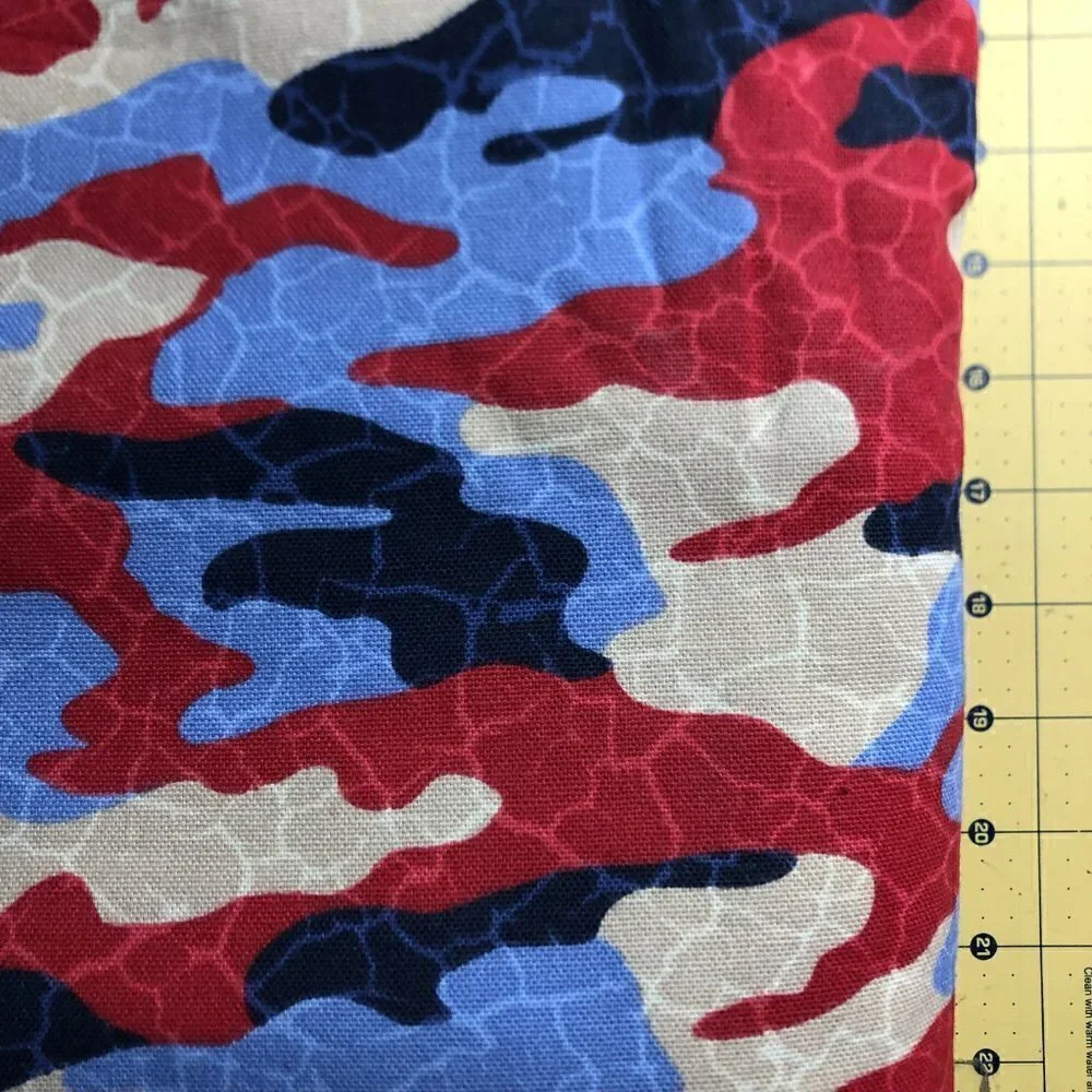 Decorator Cotton Fabric - 5 1/8 Yards - Camo Bright #N46